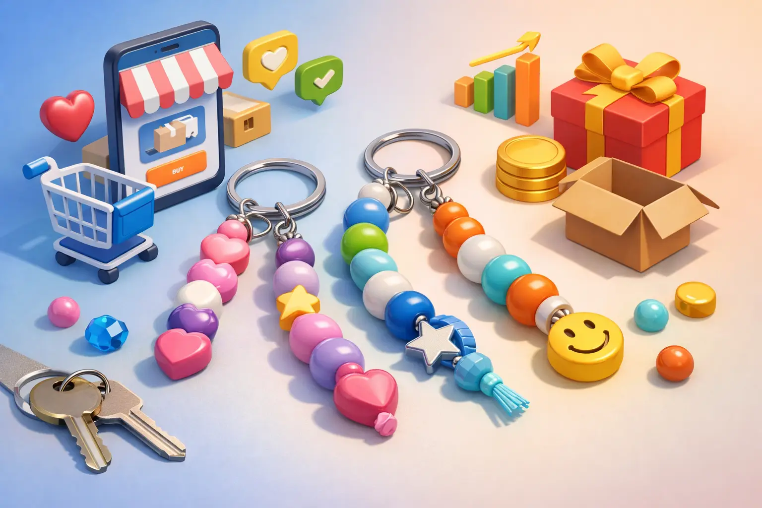 Why Personalized Beaded Keychains Sell